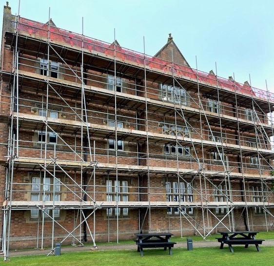 New build Scaffolding